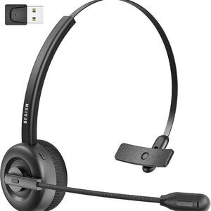 Noise Canceling BHF02 Bluetooth Handsfree Headset for PC